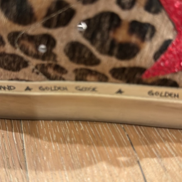 Golden Goose Hi Star Leopard Sneakers - Picture 3 of 7